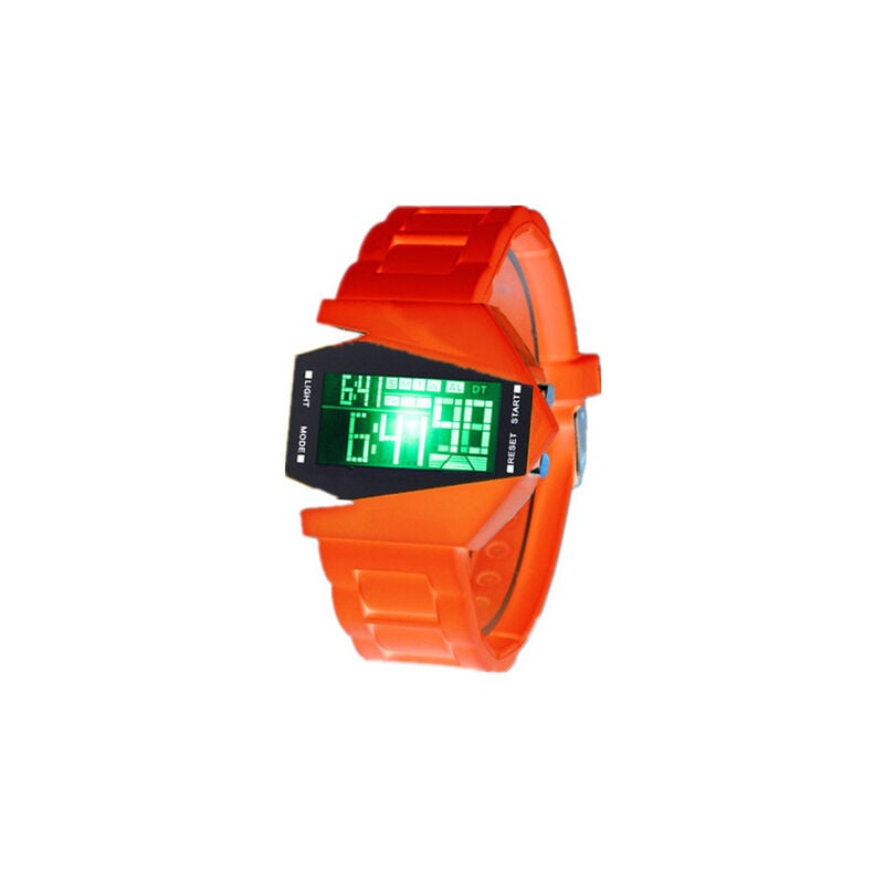 Fei Yu - Montre-bracelet électronique Montre d'avion Montre-bracelet de personnalité d'avion numérique