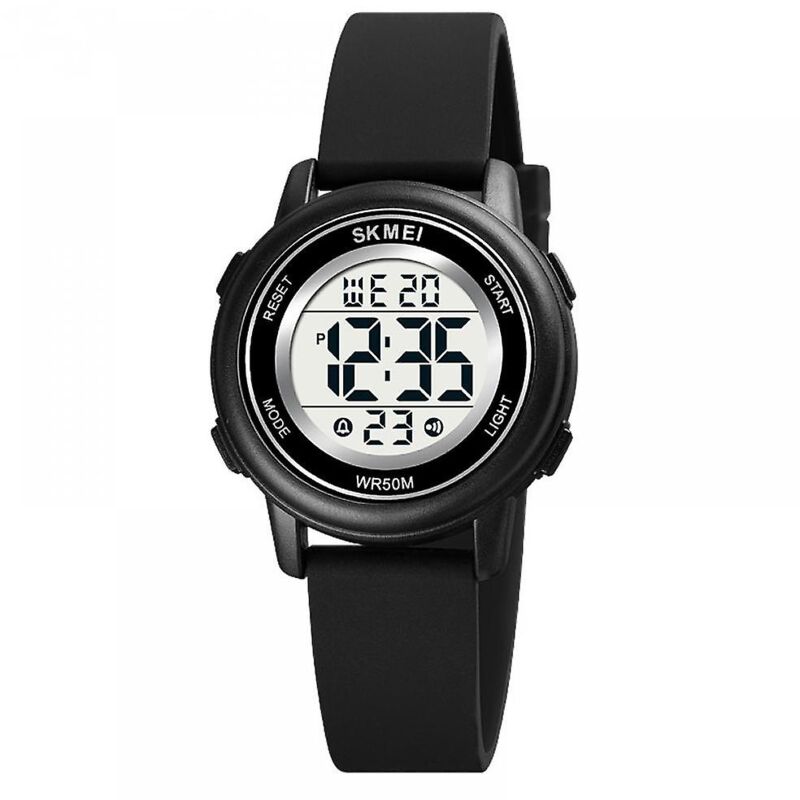 Montre de sport numérique étanche pour enfants, filles et garçons, montre électronique led de sport d'extérieur pour enfants avec alarme lumineuse et