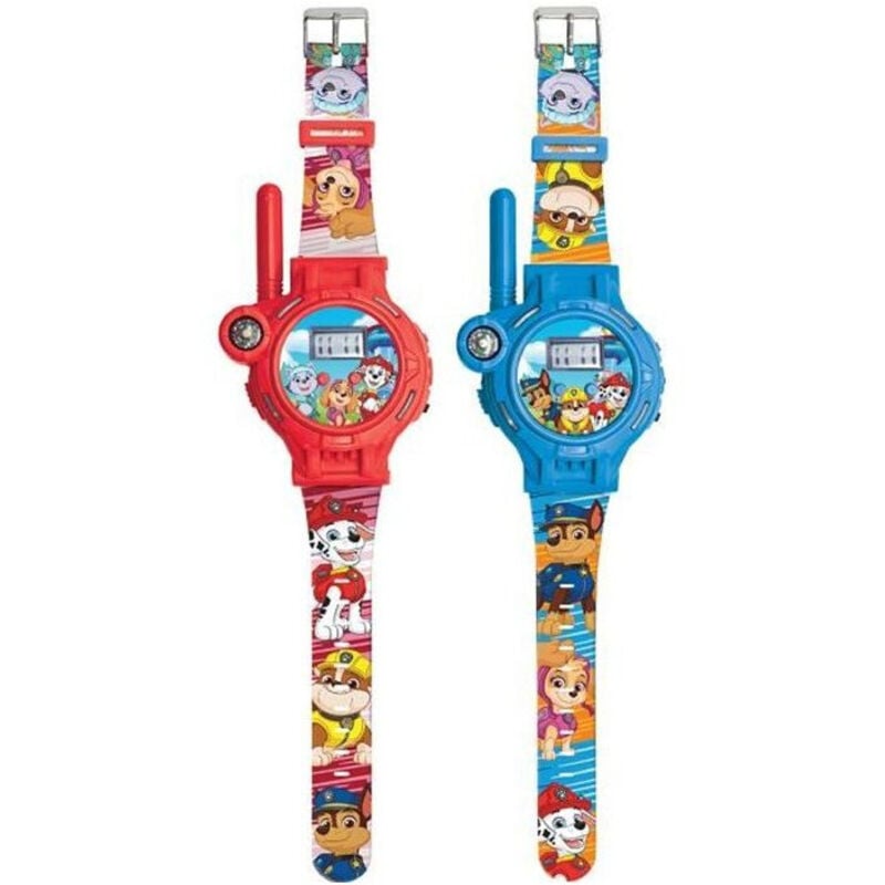 Lexibook - Montre 2 en 1 Walkie Talkie Pat' Patrouille 200m