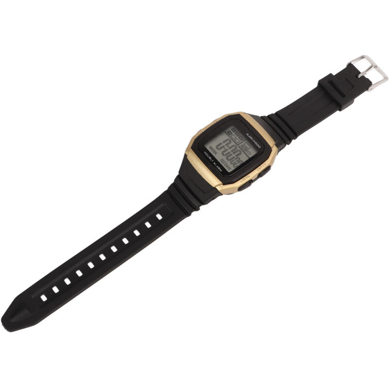 Montre Digitale Sport Homme - Chronographe Rétro Étanche Antichoc pour Étudiants, Style Classique Doré Montre Digitale Sport Homme - Chronographe Rétro Étanche Antichoc pour Étudiants, Style Classique Doré