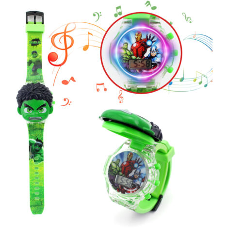 Montre Éducative Enfant avec Affichage Digital Lumineux et Musique Type A