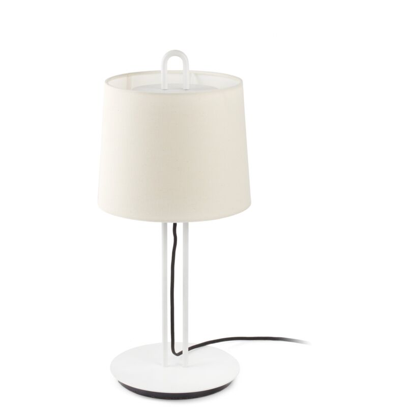 

MONTREAL Lámpara sobremesa blanca/beige - BLANCO MATE