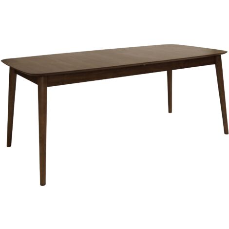 HELLIN Montreux Esstisch mit Schmetterlingauszug Nussbaumfarben.