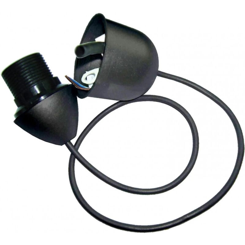 

Soporte de plástico con toma E27, longitud 60cm, 2x0,75mm2, negro