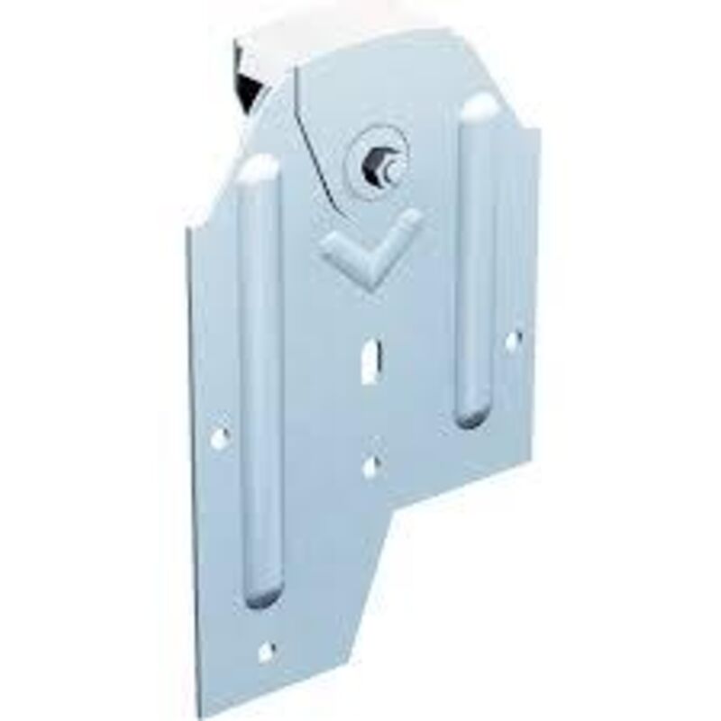 Paire de montures galet flasque acier - MANTION - 0250A X 2