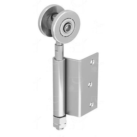 Monture d'extrémité MANTION 0552E 1/2 charnière à visser Acier 37 kg Argent