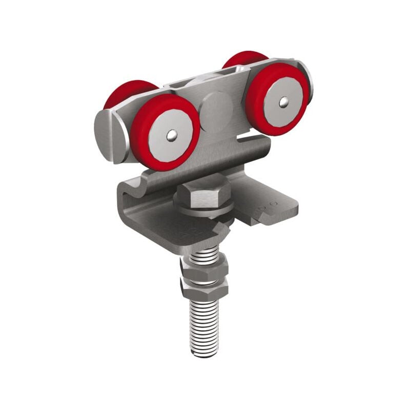 Monture Inox 304l/Chant Vis M12 Gl. Inox Roulementsmonture