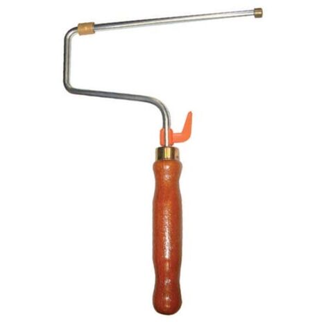 Monture Pour Rouleau Peintre Manche Bois Verni En 180 Mm
