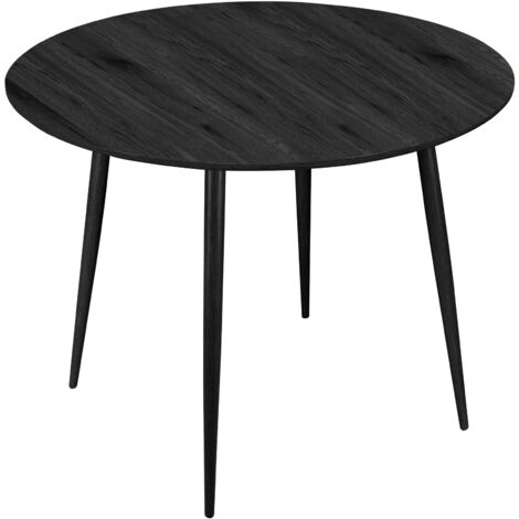 Monza-Table à manger 100 cm en noir