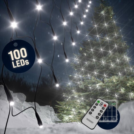 Guirlande Deuba Blanc froid 160 LED 200x150cm