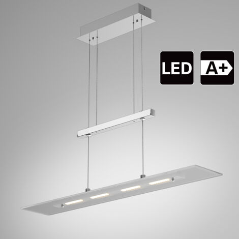 Monzana® LED Pendelleuchte 4 x 5W Hängeleuchte 1600lm Deckenlampe 3000K Warmweiß Esstischleuchte IP20 Deckenleuchte