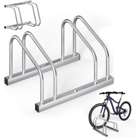 PrimeMatik Porte-Bagages Arrière Vélo Avec Garde-Corps Métal 38x14cm