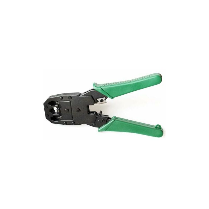 Moon-Crimper for Modular Plugs Western Plugs for RJ11 RJ12 RJ45 Telephone and Network Cable Lines 6P4C 6P6C 8P8C 4P4C 4P2C Cable Cutter Stripper