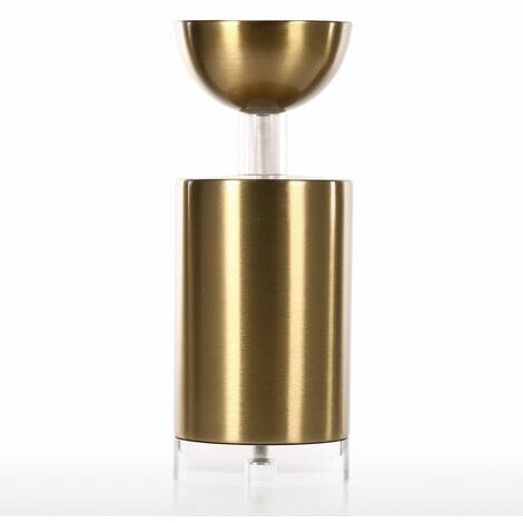 moon-Hemispherical candle holder, cylindrical base, pillar candle holder, multi-functional table top decoration, low