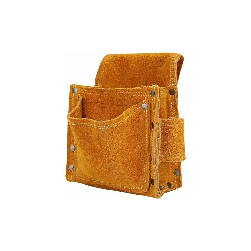 Lune - Moon-Multifunctional Tool Pouch Pouch Belt Tool Bag Thickened Tool Waist Bag Durable Cowhide Material Tool Storage