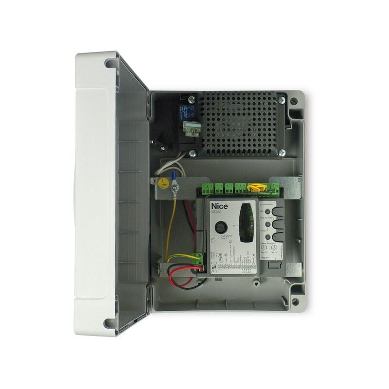 Moonclever MC424LR10 Centrale de commande pour 1 à 2 moteurs 24V sans encodeur Nice Nice