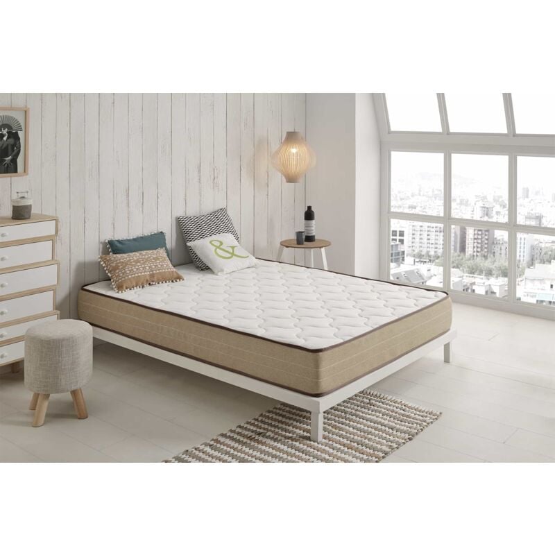 Moonia - Matelas Bamboo Fresh 21cm 140x190cm