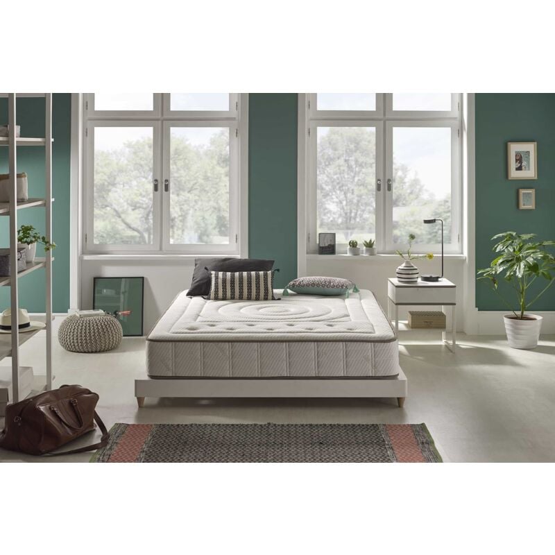 Moonia - Matelas Cashmere Premier Gel, 27cm,180x200cm