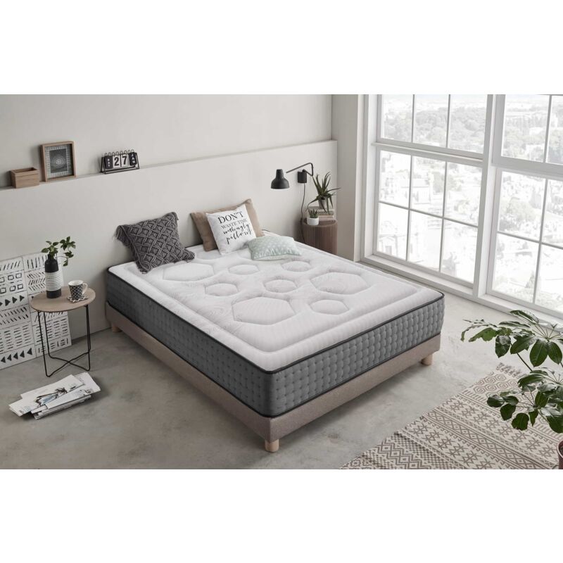 Matelas Hexacare 28cm 160X190cm Moonia
