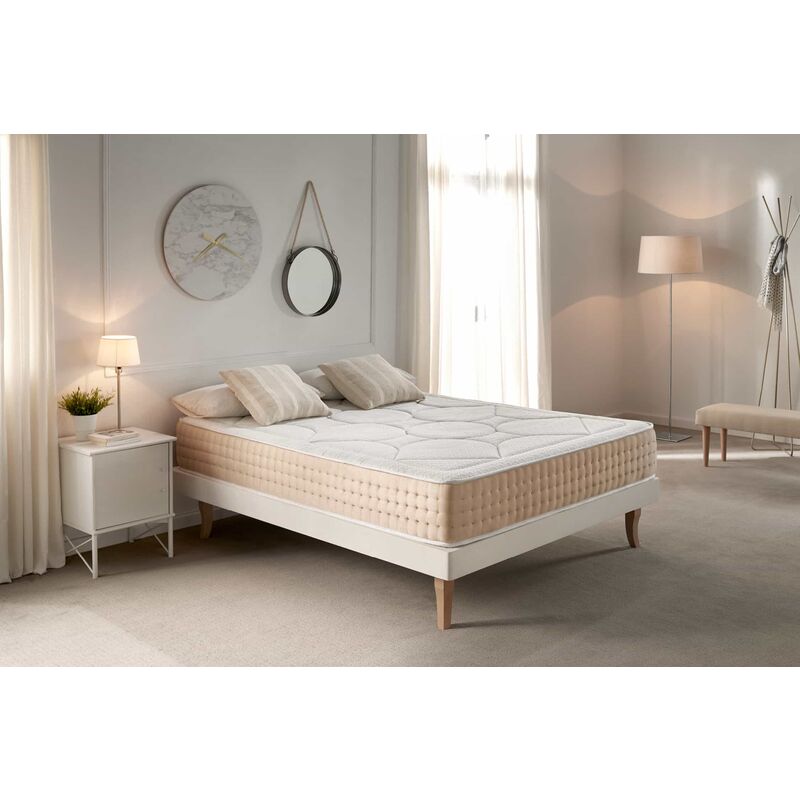 Moonia - Matelas Memory Royal Multizone 25 cm, 135x190 cm