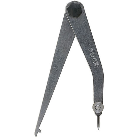 Moore & Wright 341R Firm Joint Jenny Caliper 125mm (5in) (Retail Packaging) MAW341R