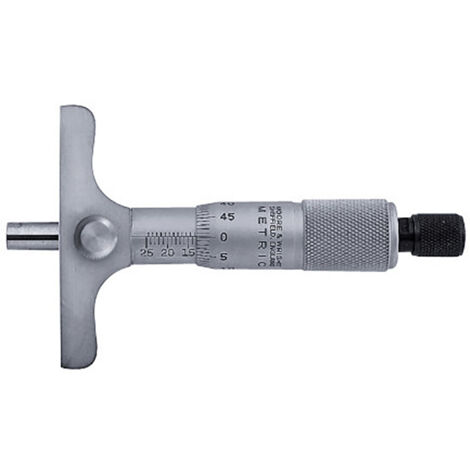 Moore & Wright 890M 890M Fixed Type Depth Micrometer 0-25mm/0.01mm MAW890M
