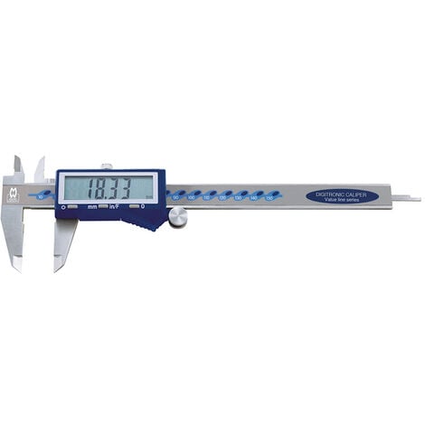 Moore & Wright Digital Caliper with Fractions 150mm (6in) MAW11015DFC