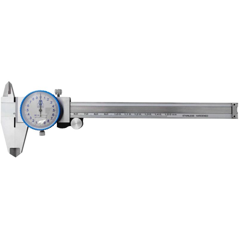 Moore & Wright Caliper 125 mm 0.001 in Resolution Dial, Metric