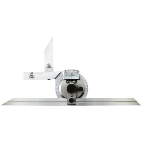 Moore & Wright MW500-01 MW500-01 Universal 360 Bevel Protractor with 150/300mm Blades MAW50001