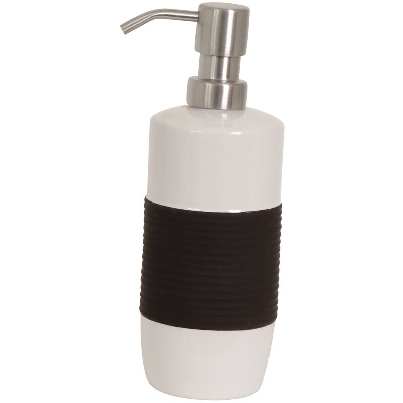

Dispensador de jabon 'Moorea' de ceramica en color marron - MSV