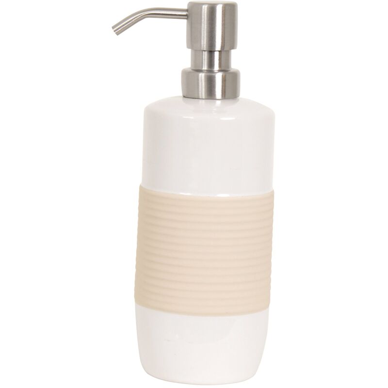 

Dispensador de jabon MSV 'Moorea' de ceramica en color blanco