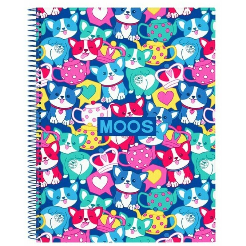 

Moos Libreta de Anillas Cats Moos A4