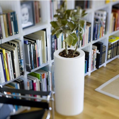 LXLAMP Vaso Alto da Esterno, vasi Moderni da Interno Design Fiori Finti per vasi  Alti Vaso