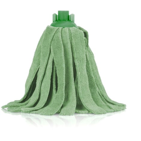 Mop in microfibra verde attacco a vite  200 gr