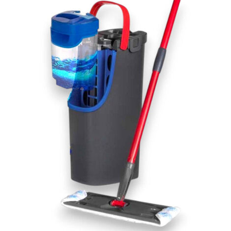 Mop lavapavimenti a piastra piatta con sistema di raccolta e separazione moderno per acqua sporca Flatmop H2PRO Vileda