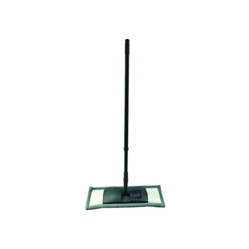 MSV - Balai mop manche télescopique Microfibre 67x120cm Noir
