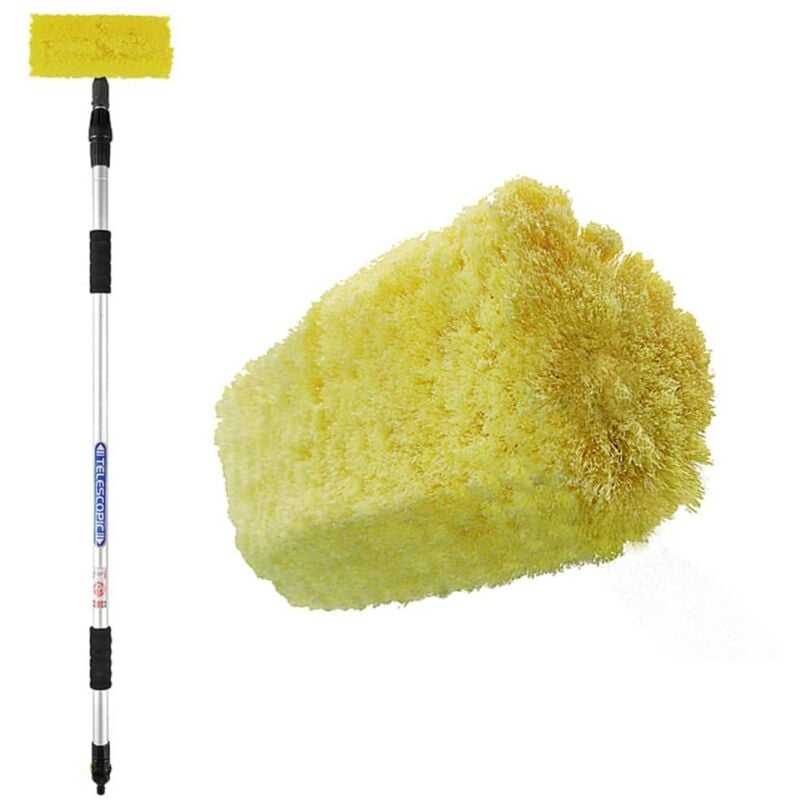 

Mopa de microfibra 3D con mango de 2,4 m, marca 150685 - Proplus
