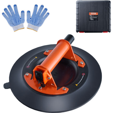 8" Vacuum Suction Cup Metal Slab Granite Glass Lifter Lifting Tool ...