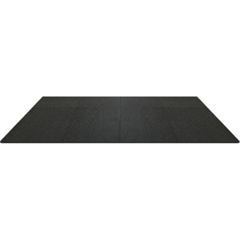 IncStores Fitness Foam Floor Tiles - 48 Sq Ft Blue Exercise Mat Tiles 1" Thick