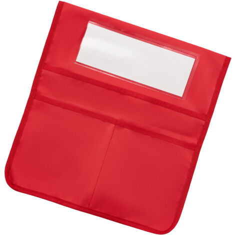 Mophorn 12 Piezas de Bolsillos para Sillas de Aula 433 x 481 mm con Etiqueta para Nombre, Organizador de Respaldo de Silla para Niños en Aula, Guardería, Escuela y Hogar, en 6 Colores Vivos