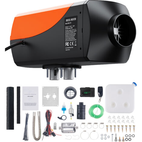 Mophorn 12 V 5 kW Diesel-Luftheizung mit Bluetooth und LCD-Display für Auto, Bus, Wohnmobil, Innenbereich