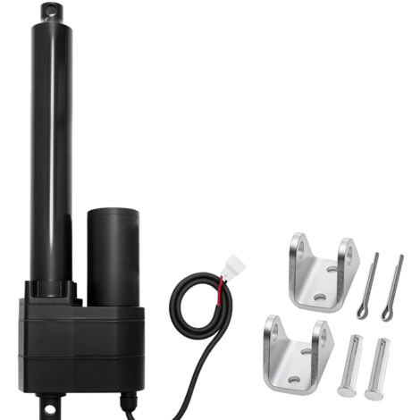 Mophorn 12V Linear Actuator, 7.84-Inch Stroke, 2023lbs/9000N Load Capacity, IP65-Rated, 0.2"/s Speed with Mounting Brackets for Industrial Equipment and Heavy Lifting Applications