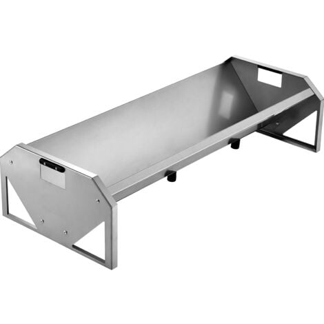 Mophorn 22-Gallon Livestock Feeding Trough, 45" Hay Feeder, Heavy Duty Galvanized Steel for Sheep, Goats, Hogs, Farm Sheds & Pens