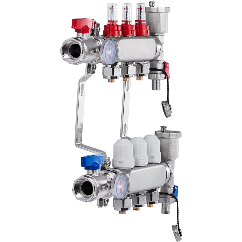 Image of Mophorn - 3-Branch Radiant Heat Manifold,&hellip;