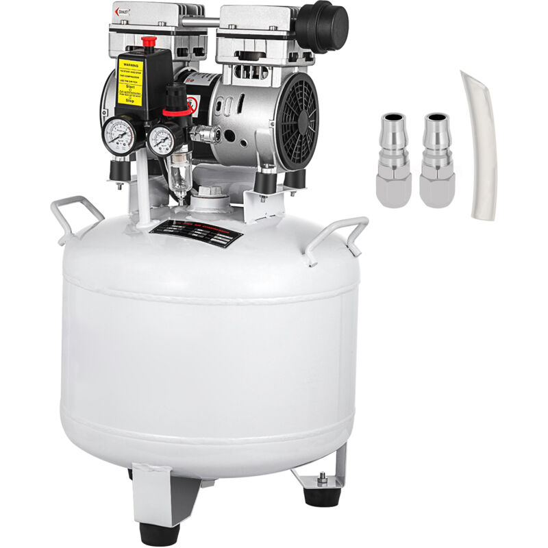 Image of 40L Compressore dearia verticale ultra silenzioso 8,8 galloni senza olio silenzioso 850W a basso rumore - Mophorn