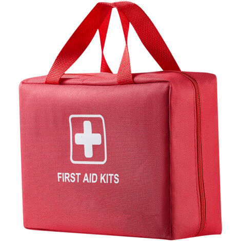 Mophorn 420-Piece First Aid Kit, Durable 600D Nylon Emergency Bag with Medical Supplies, Ideal for Home, Car, Office, Travel, Camping, Hiking, Sports, Vehicles, and Outdoor Use