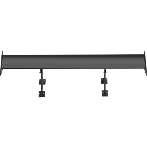 Mophorn 43,3 pollici GT Wing Car Spoiler, Universal Adjustable Single Deck Rear Wing, Spoiler da corsa in alluminio leggero per BGW/JDM Drift, Nero