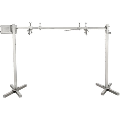 Mophorn 46" Elektro-Grill-Set mit Drehspieß – Edelstahl. Für Schweine oder Lamm mit einem Gewicht von 50 kg. Leckeres Grillen leicht und effizient gemacht