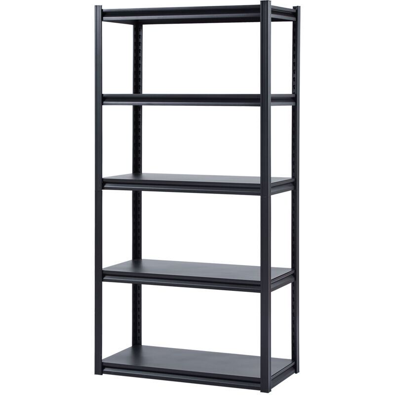 Mophorn - 5 - Tier Garage Storage Shelves - 2000 lbs Heavy - Duty Capacity, 18' Deep x 48' Wide x 78' High Adjustable Metal Shelving. Ideal for
