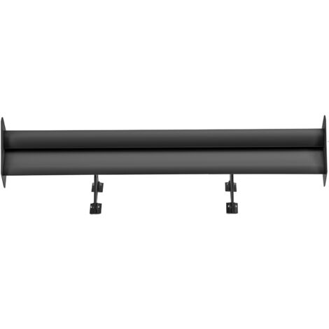 Mophorn 53,1 Zoll GT Wing Autospoiler, universell verstellbarer doppelstöckiger Heckspoilerflügel, leichtes Aluminium für Racing BGW/JDM Drift, Schwarz